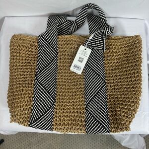 Urban Expressions Lorena Straw Beach Summer Tote